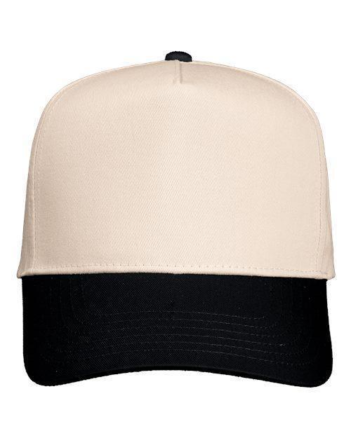 Nicer When Caffeinated Embroidered Adjustable Five-Panel Twill Hat