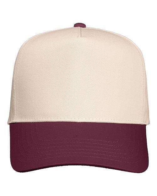 Nicer When Caffeinated Embroidered Adjustable Five-Panel Twill Hat