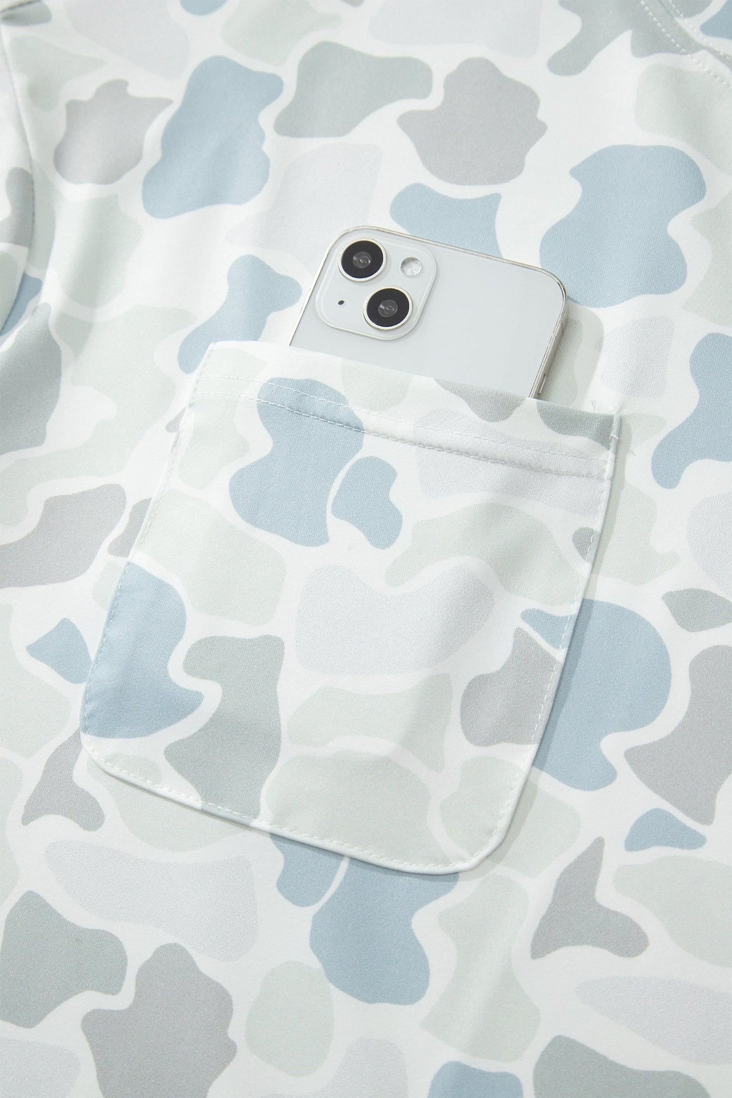 Camo Short Sleeve Tee & Drawstring Short Set