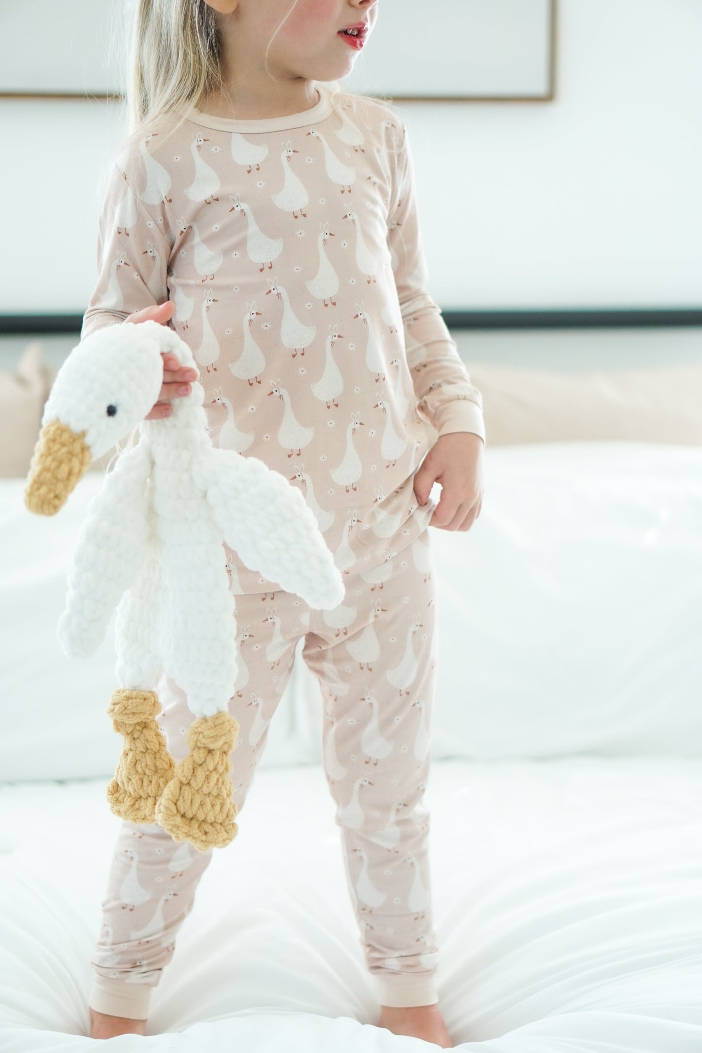 Unisex Silly Goose on the Loose 2pc Bamboo Pajamas