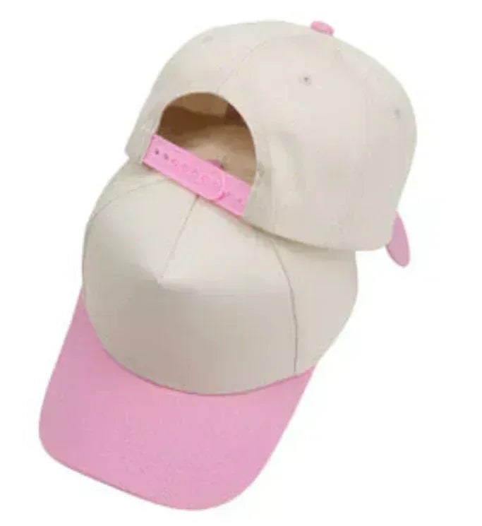 Mama with Bow Embroidered Adjustable Five-Panel Twill Hat