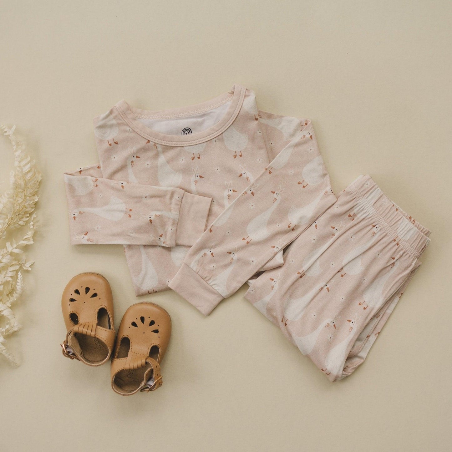 Unisex Silly Goose on the Loose 2pc Bamboo Pajamas